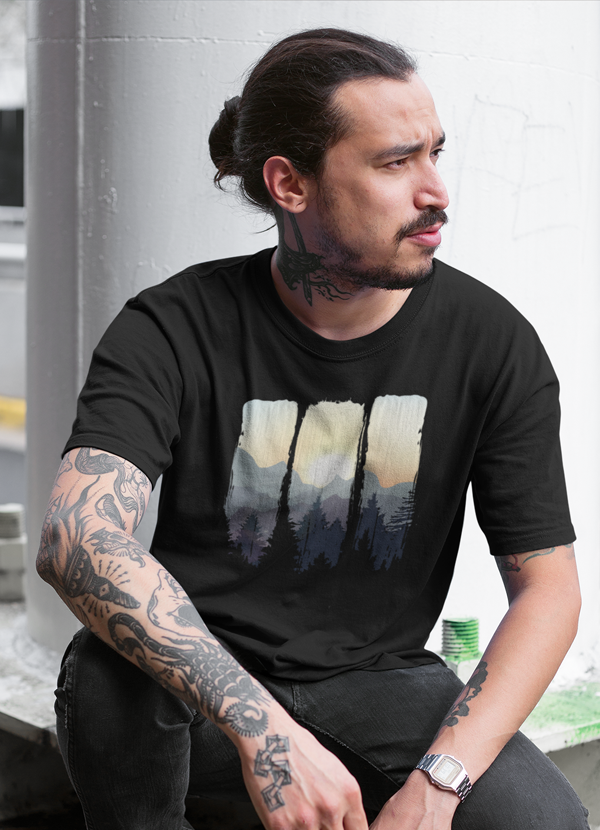 Sunset Forest Tee