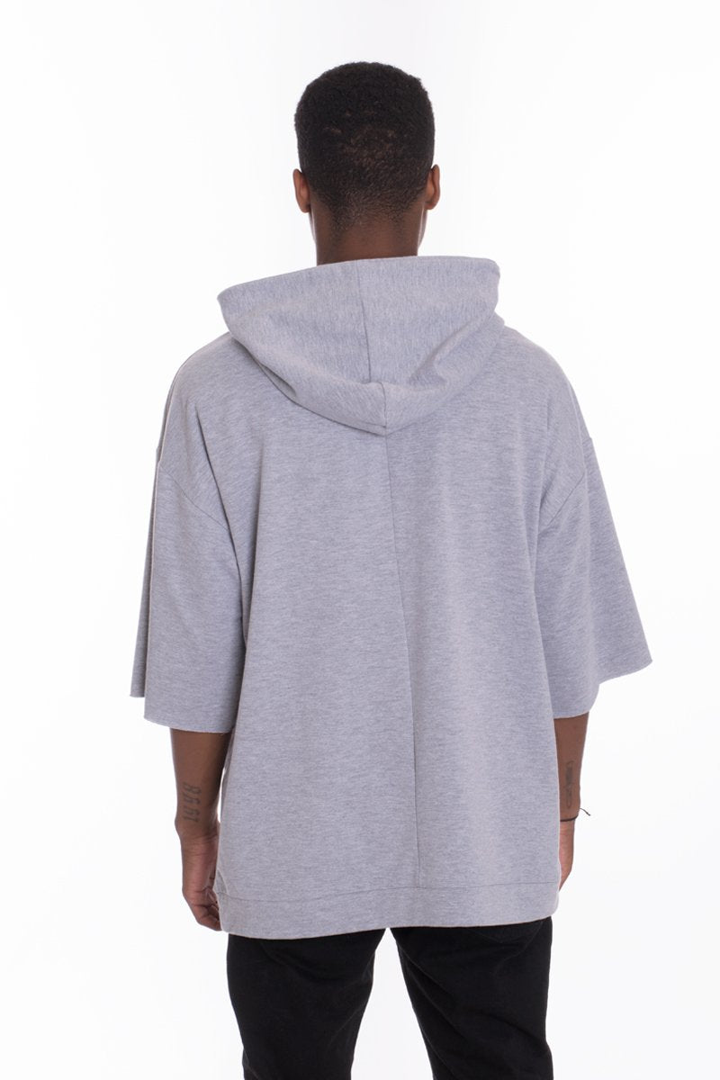 Baggy Style Hooded Shirt