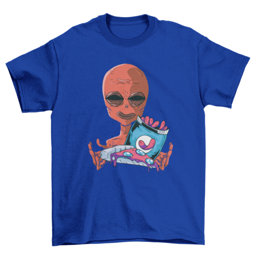 Alien Snacks Outer Space UFO Unisex Tshirt