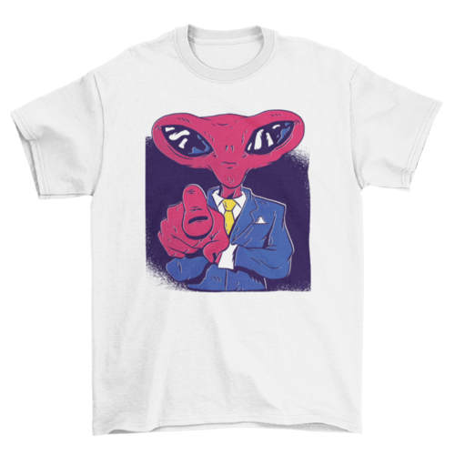Alien boss t-shirt