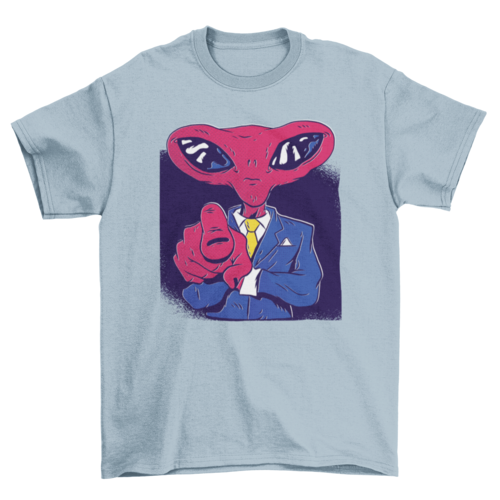 Alien boss t-shirt