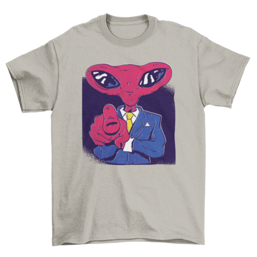 Alien boss t-shirt
