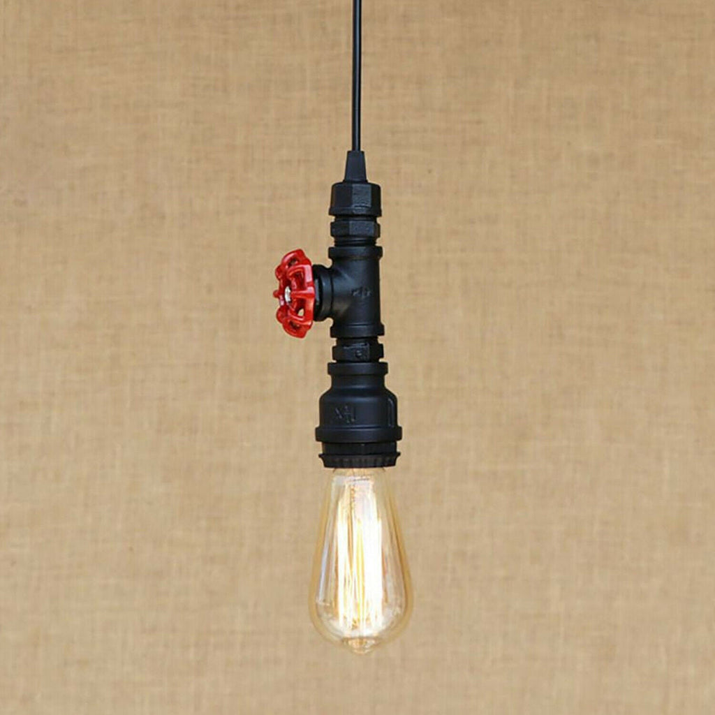 Industrial Steampunk Water Pipe Pendant Light~1162