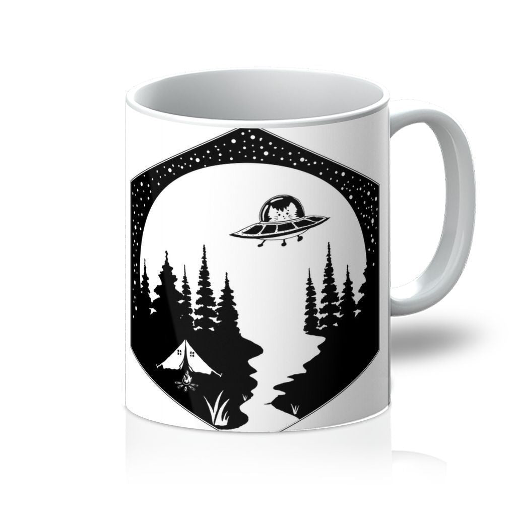 Spacey Cats Camping Mug