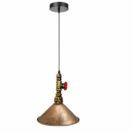 Industrial retro Steampunk Water Pipe Pendant Light~1161