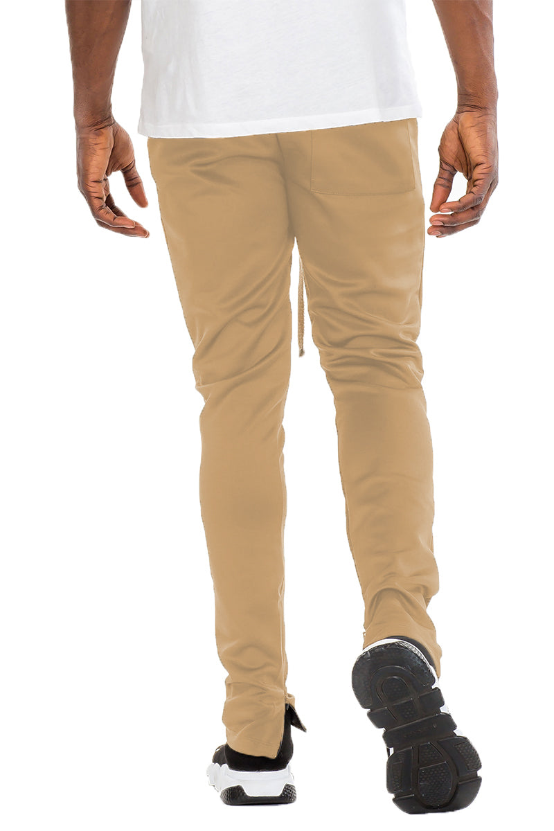 Relaxed Solid Track Pants