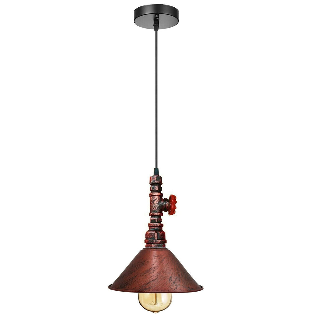 Industrial retro Steampunk Water Pipe Pendant Light~1161