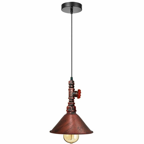 Industrial retro Steampunk Water Pipe Pendant Light~1161