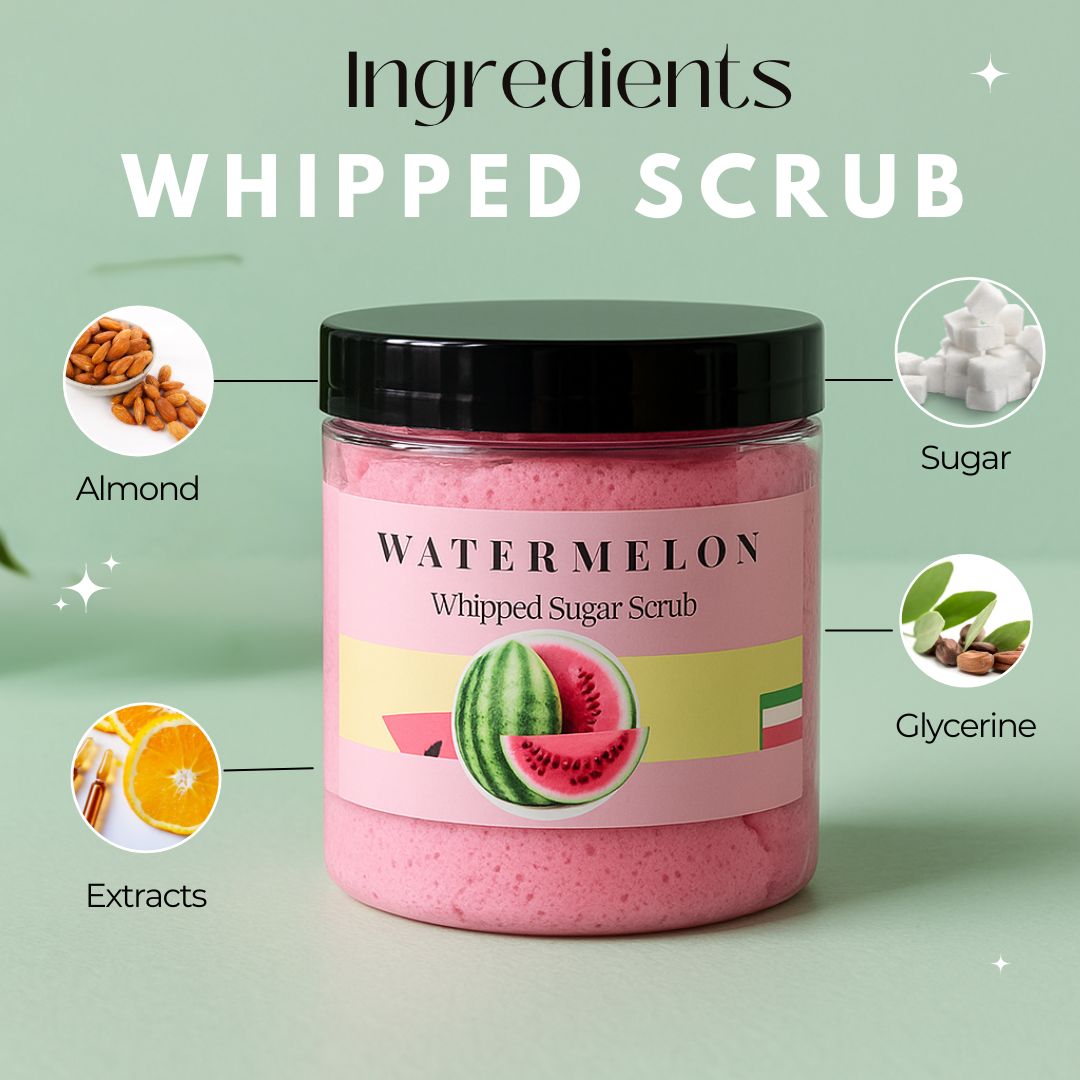 Aromatic Arabica Coffee Whipped Sugar Scrub 8 oz
