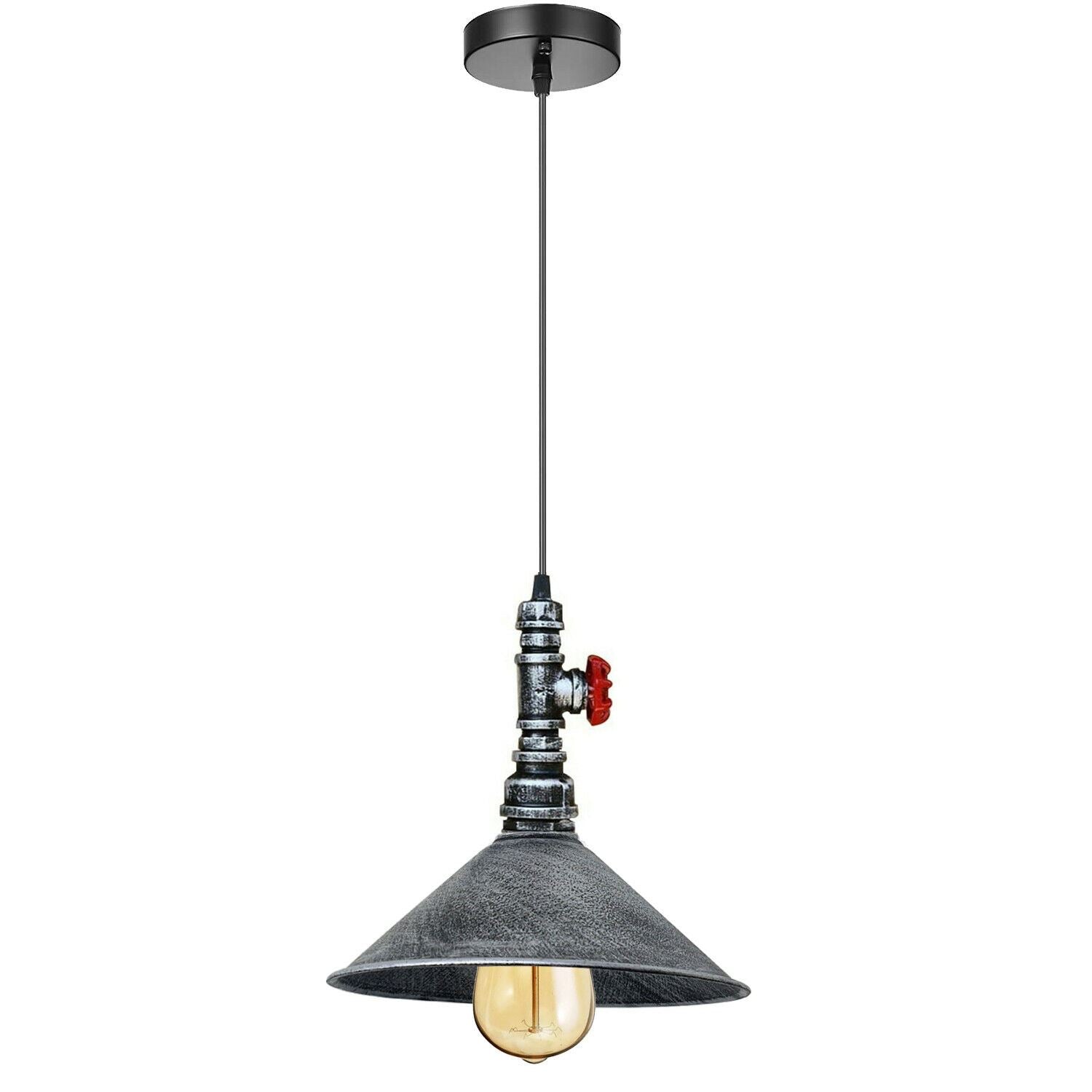 Industrial retro Steampunk Water Pipe Pendant Light~1161